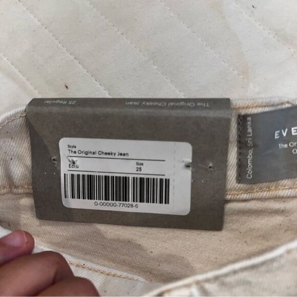NWT EVERLANE The Original Cheeky Jeans Women Size 25 - Picture 14 of 15